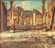 Kosztka, Tivadar Csontvry Pompeji Have oil painting artist